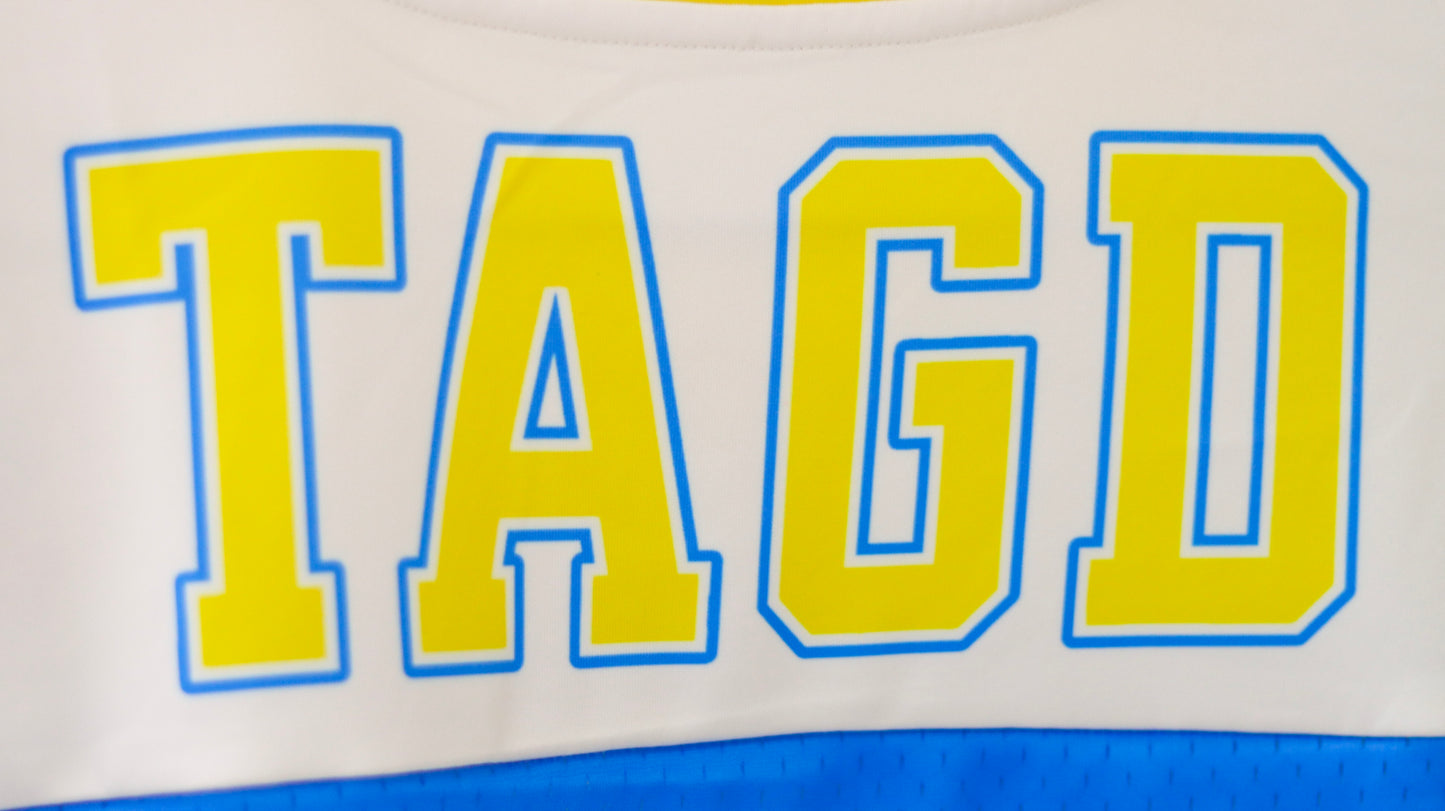 BLUExWHITE "GAMEDAY" FB JERSEY