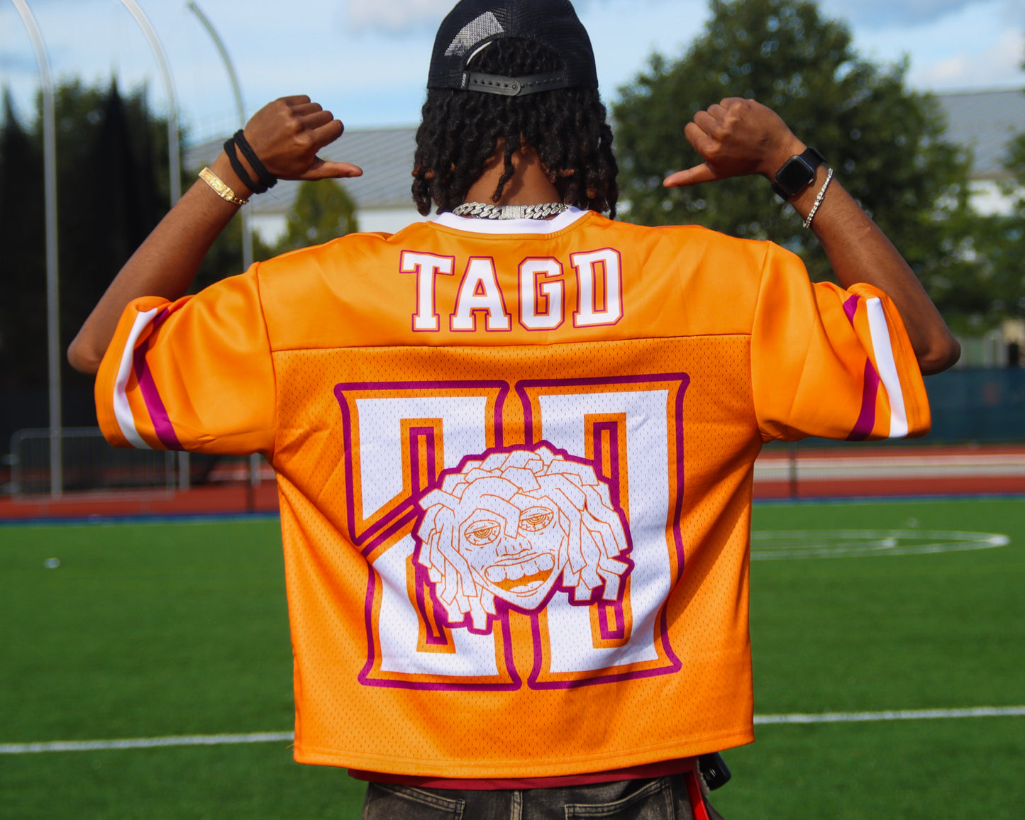 ORANGE "GAMEDAY" FB JERSEY