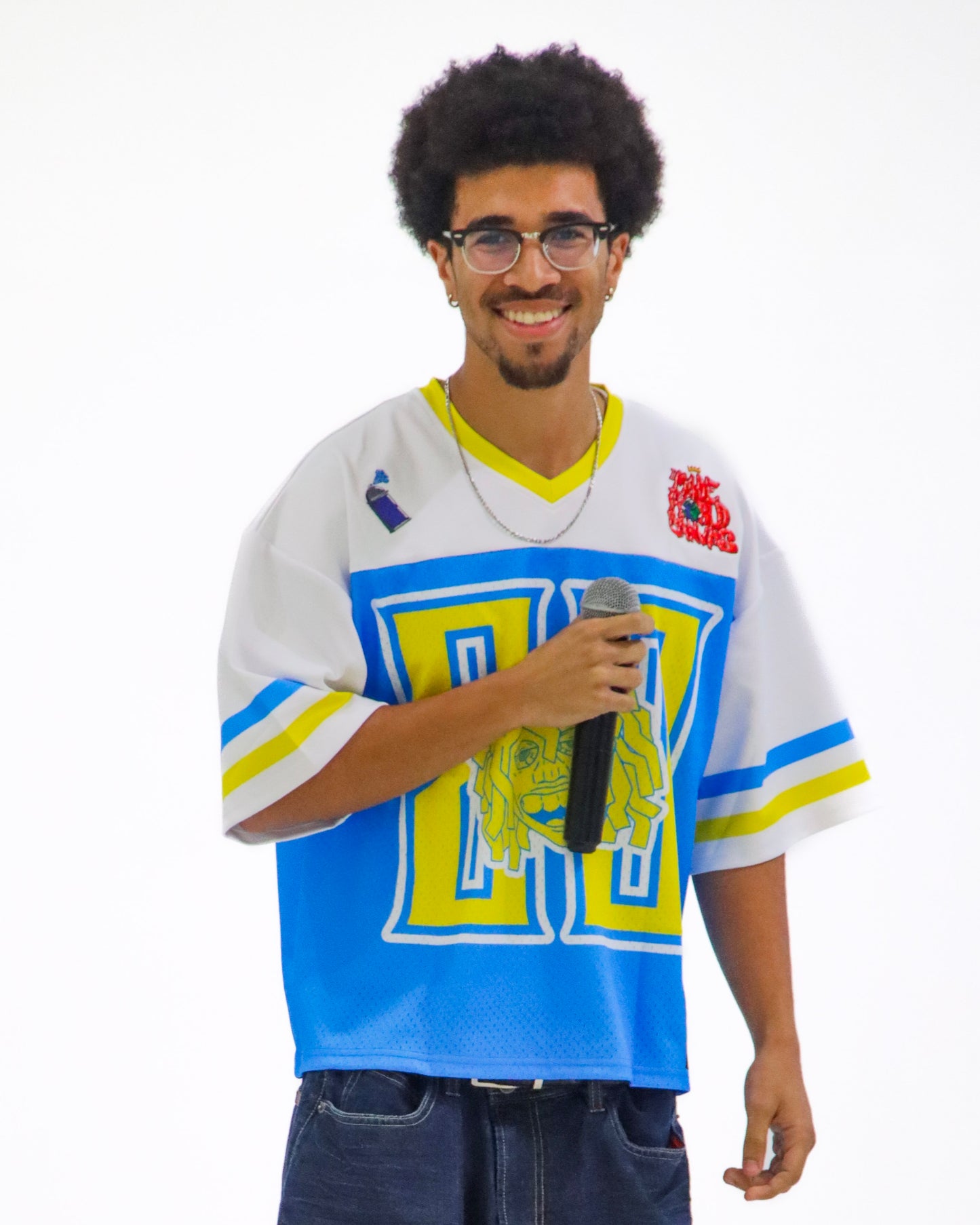 BLUExWHITE "GAMEDAY" FB JERSEY