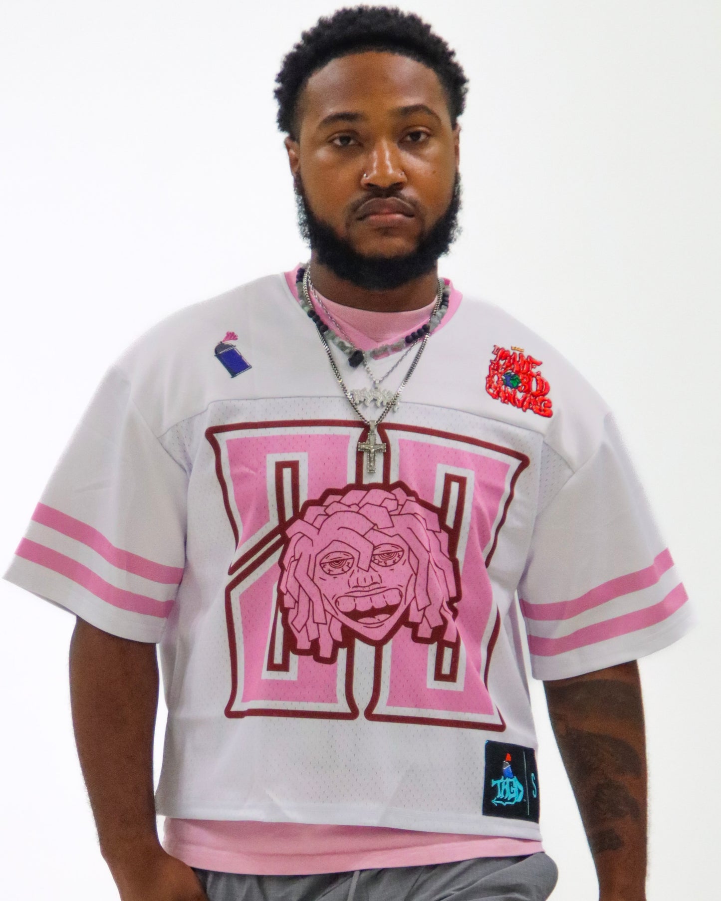 POWDERPINK "GAMEDAY" FB JERSEY
