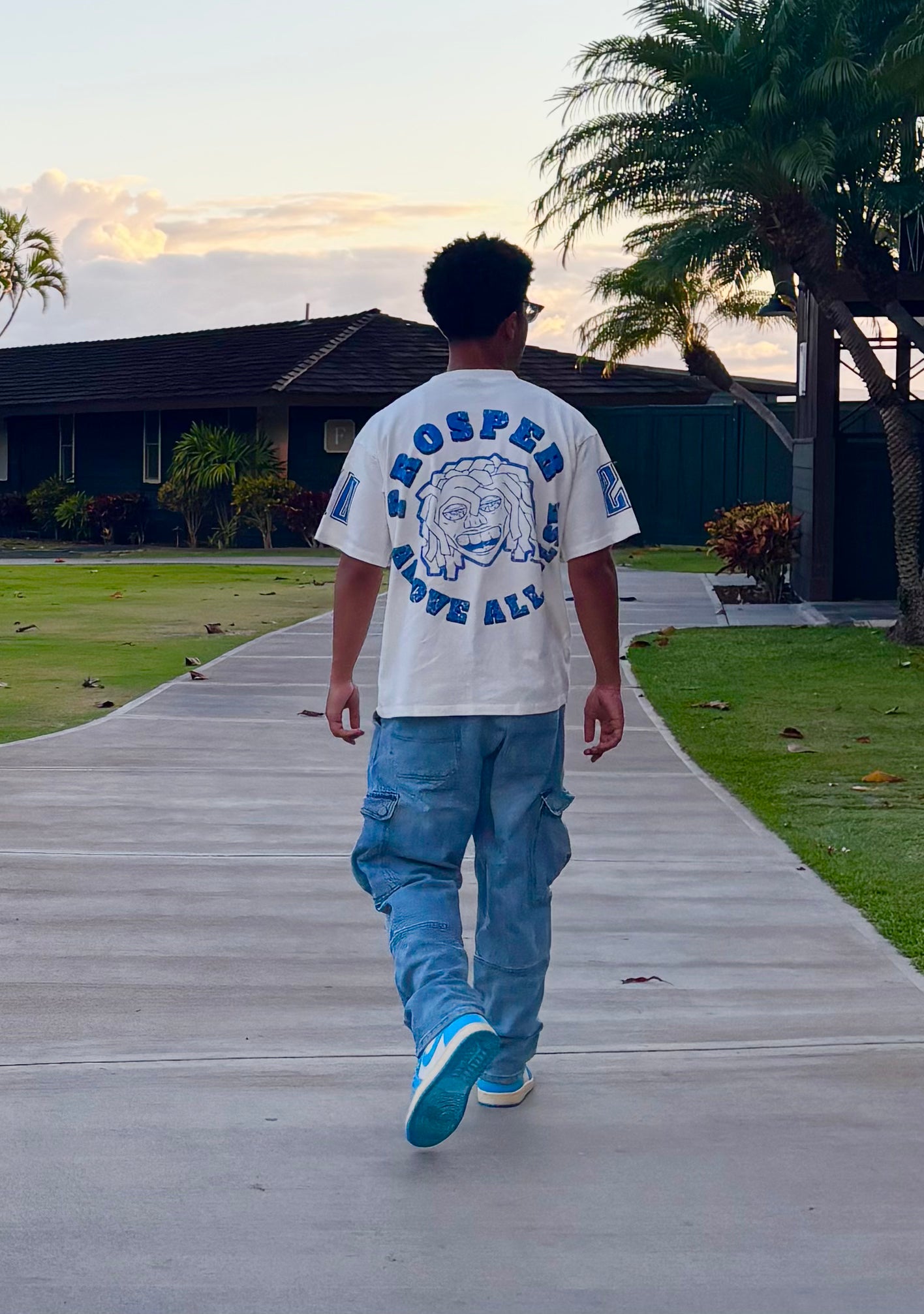 "FROST" JERSEY PRINT TEE