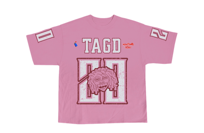 "BUBBLEGUM" JERSEY PRINT TEE