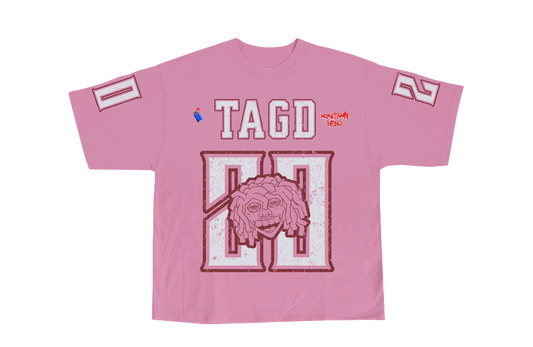 "BUBBLEGUM" JERSEY PRINT TEE