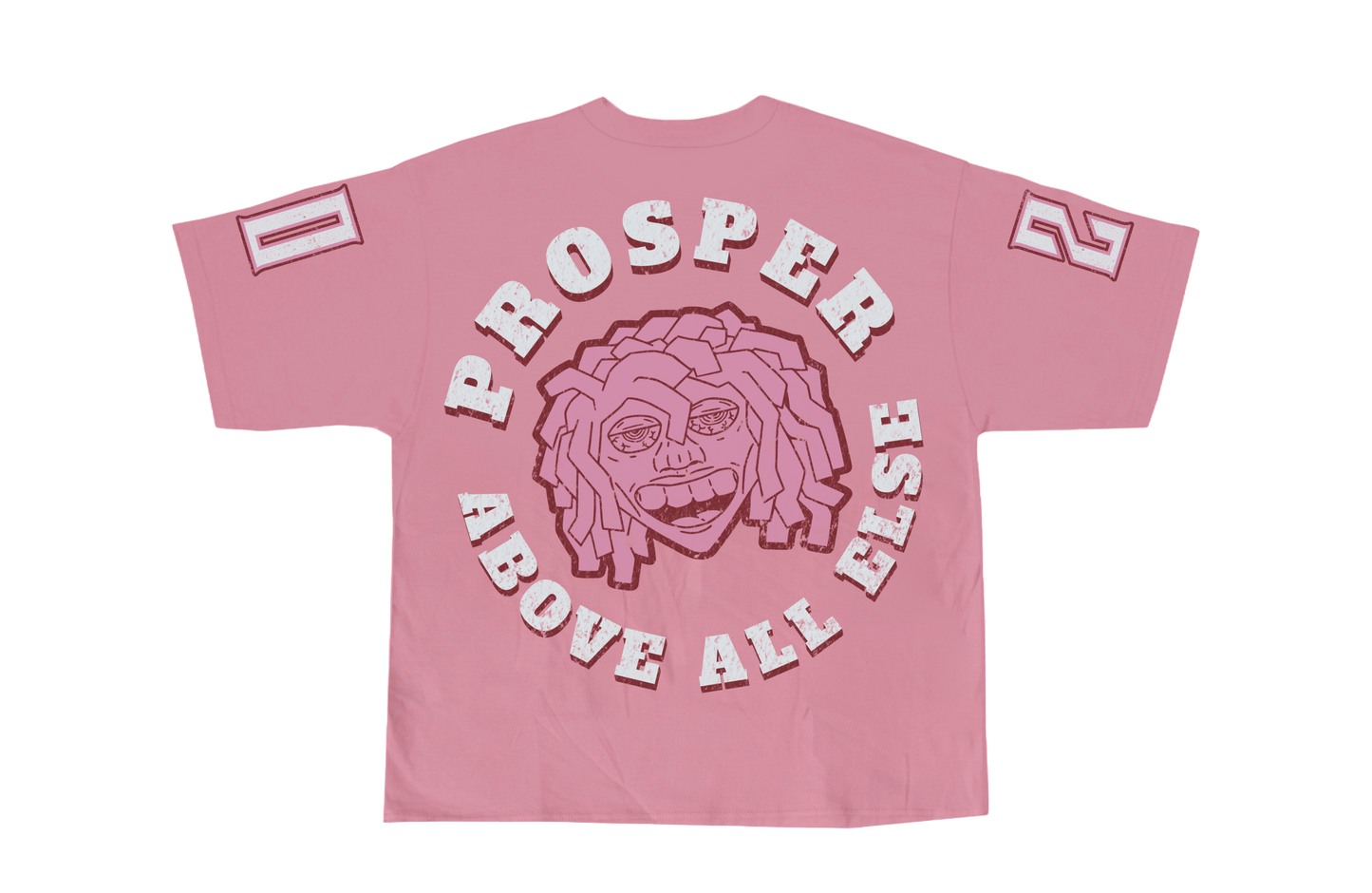 "BUBBLEGUM" JERSEY PRINT TEE