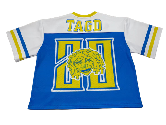 BLUExWHITE "GAMEDAY" FB JERSEY