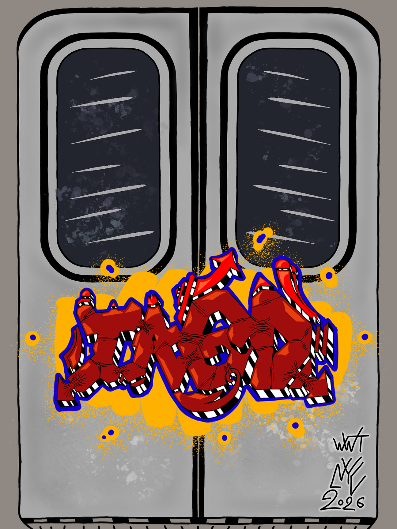 Wild-Style Subway Poster