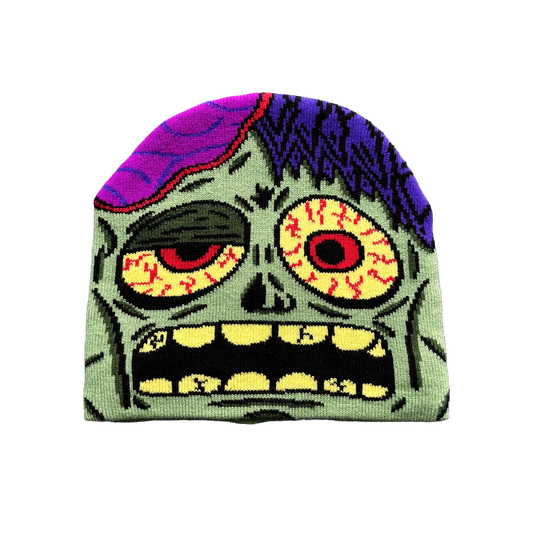 Zombie Beanie Front View